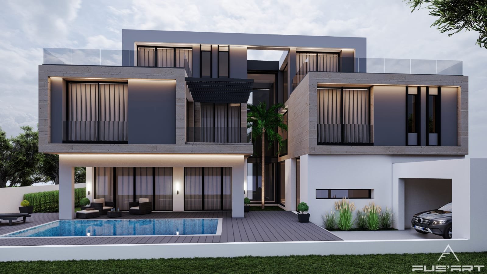 تصميم غيشة مودرن